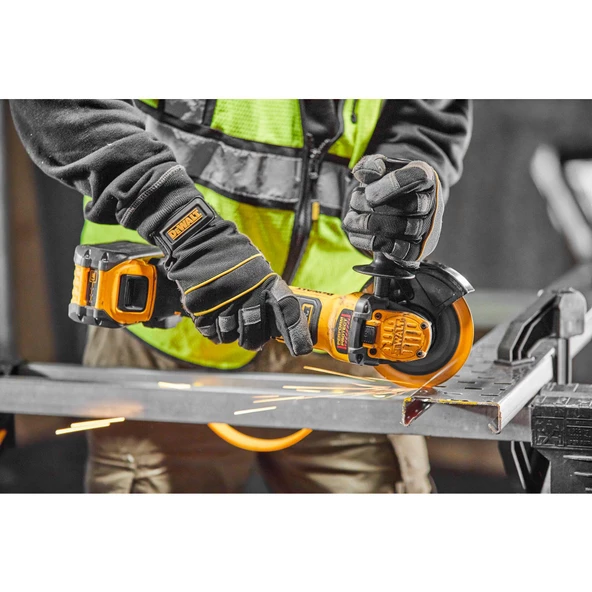 DEWALT DCG409VSNT-XJ 18V XR 125mm FLEXVOLT ADVANTAGE Avuç İçi Taşlama - 5
