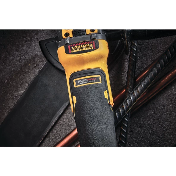 DEWALT DCG409VSNT-XJ 18V XR 125mm FLEXVOLT ADVANTAGE Avuç İçi Taşlama - 10