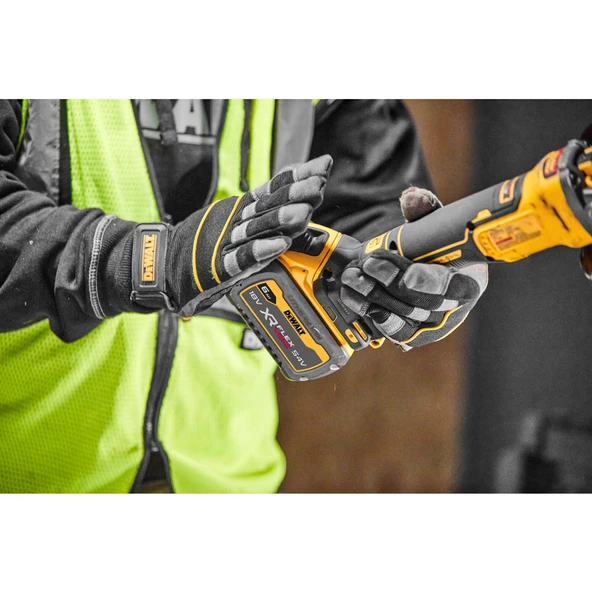 DEWALT DCG409VSNT-XJ 18V XR 125mm FLEXVOLT ADVANTAGE Avuç İçi Taşlama - 7