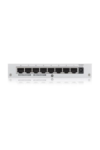 ZyXEL 8port GS-108B GIGABIT Yönetilemez Switch Masaüstü Çelik Kasa - 4