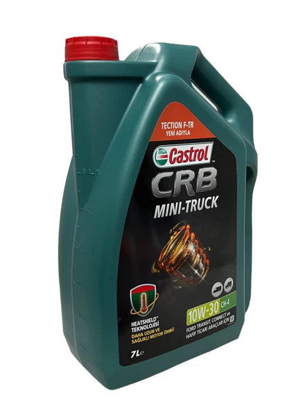 Castrol CRB Mini-Truck 10W-30 CH-4 Motor Yağı 7 Litre - Resim 2