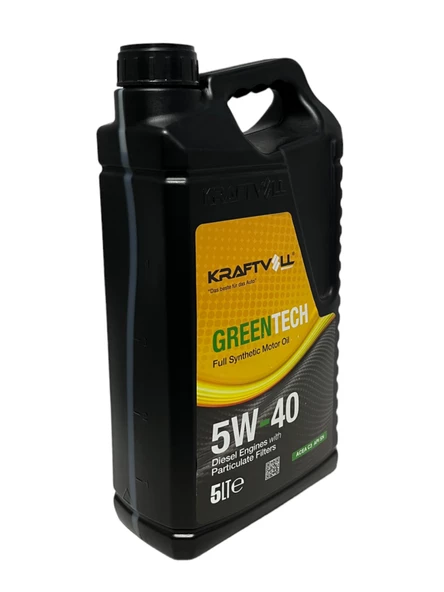 Kraftvoll Germany 5W-40 Tam Sentetik Motor Yağı 5 Litre - Resim 2