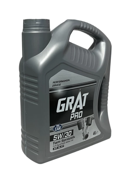 Grat Pro 5W-30 Tam Sentetik Motor Yağı 4 Litre - 2