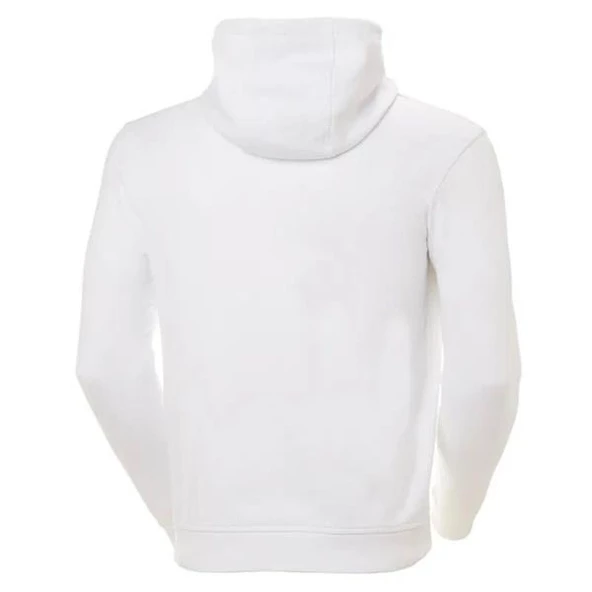 Helly Hansen HH Logo Hoodie Erkek Kapüşonlu Sweatshirt Beyaz HHA.33977-001 - 2