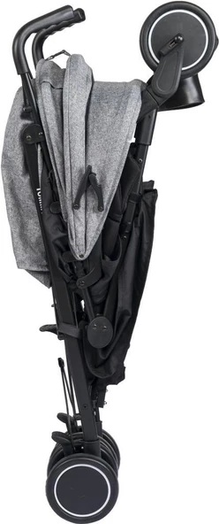 TommyBaby Luppo Black Tam Yatar Baston Bebek Arabası Puset - 8