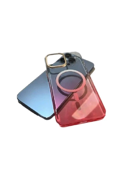 İphone 13 Pro Pixel Sert Magsafe Kapak Kılıf - Resim 10