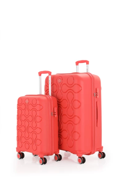 Mçs Polipropilen 2'li Valiz Seti Büyük & Kabin V376