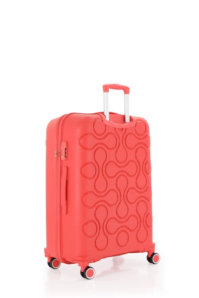 Mçs Polipropilen 3'lü Valiz Seti Büyük & Orta & Makyaj V376 - 4