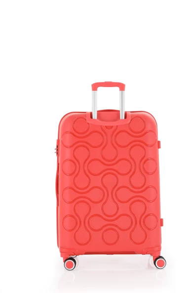 Mçs Polipropilen 3'lü Valiz Seti Büyük & Kabin & Makyaj V376 - 6