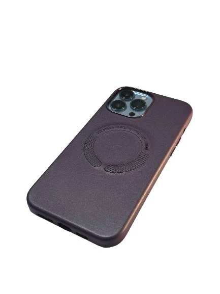 İphone 13 Pro Magsafe Leather Kapak Kılıf - Resim 9
