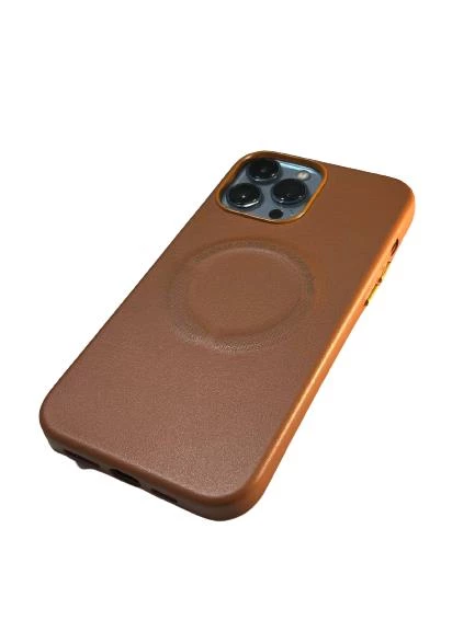 İphone 13 Pro Max Magsafe Leather Kapak Kılıf - Resim 6