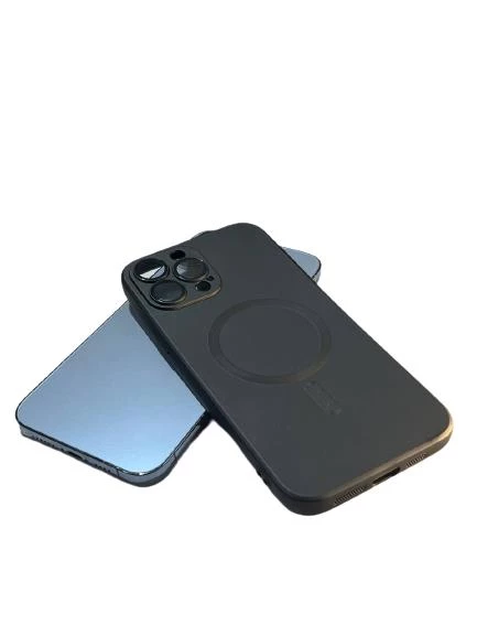 İphone 14 Pro Metalic Magsafe Silikon Kılıf - 12