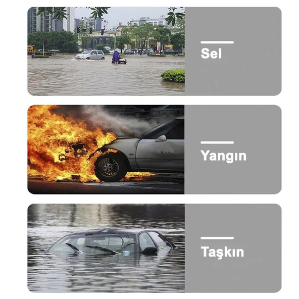 Coofbe 2in1 Araç Pencere Cam Kırıcı Ve Emniyet Kemer Kesici Araç Pencere Camı Ve Emniyet Kemeri Kesici - 11