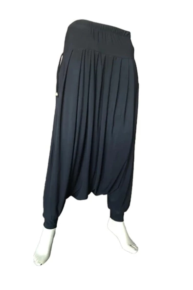 Düz Kadın Şalvar Manşetli - 2