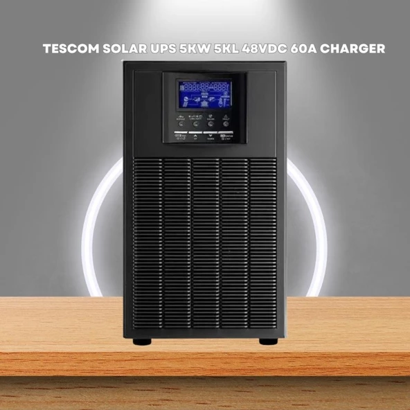 Tescom Solar UPS 5KW 5KVA 60 Amper Mppt Akıllı İnverter