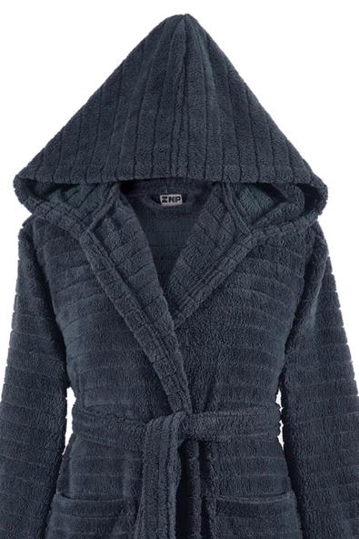 Comfy | Kapşonlu Wellsoft Peluş Sabahlık | Robdeşambr |  Bornoz - 8