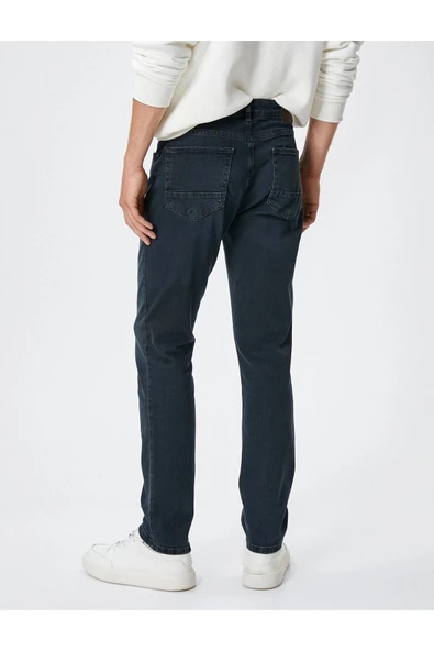 Slim Fit Kot Pantolon - Brad Jean - Resim 4