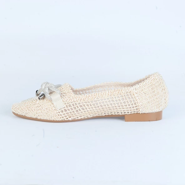 Moda Ayakkabı 254 Kadın Günlük Babet Ayakkabı - 9