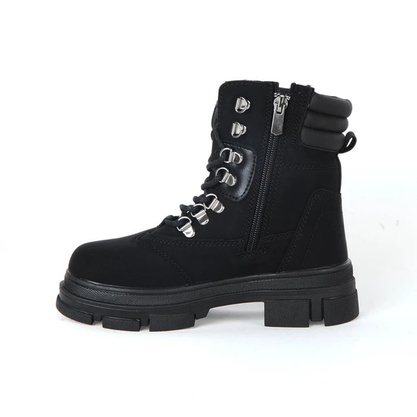 Moda Aykkabı 6645 Kız Çocuk Bot Ayakkabı - 7