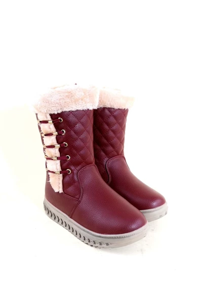 Moda Ayakkabı 9072 Kız Çocuk Bot Ayakkabı - 5