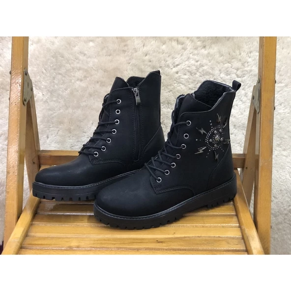 Moda Ayakkabı 7085 Kadın Bot Ayakkabı - 5