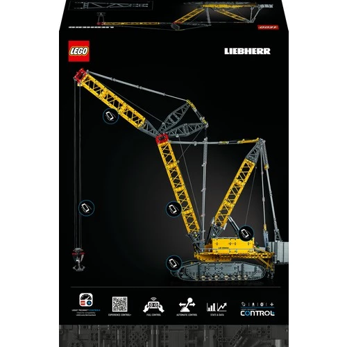 LEGO Technic 42146  Liebherr Paletli Vinç Lr 13000 (2883 Parça) - 4