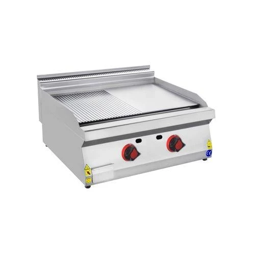 CSA Karacasan 80 cm 700 Seri Set Üstü Doğalgazlı Yarı Kanallı Izgara