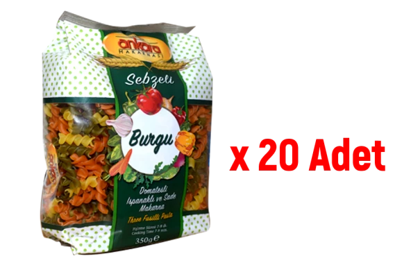 Ankara Mak.Sebze 350G Burgu*20 Lı