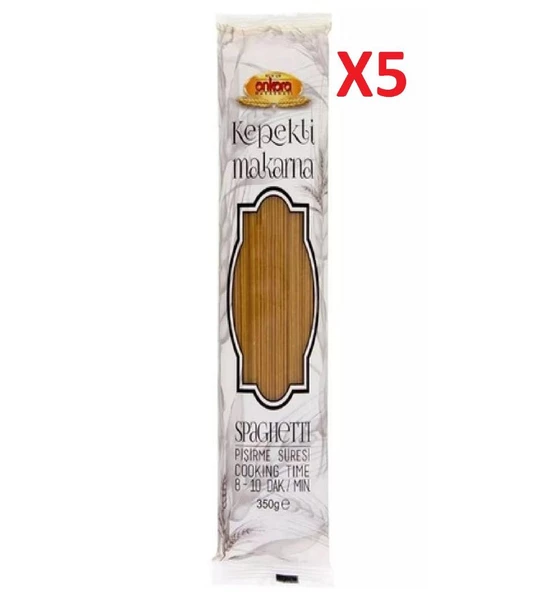 Nuh'un Ankara Makarnası Kepekli Spagetti Makarna 5 x 350 G - 2