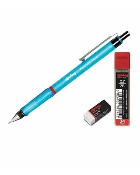 Rotring Visuclick Okul Seti Mavi 0.7 mm