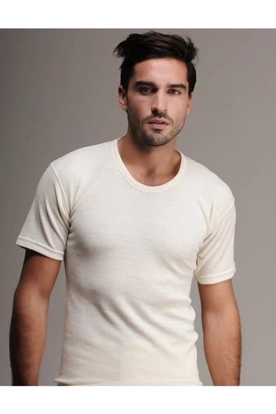 HASYÜN ERKEK KISA KOL YÜN FANİLA - 2