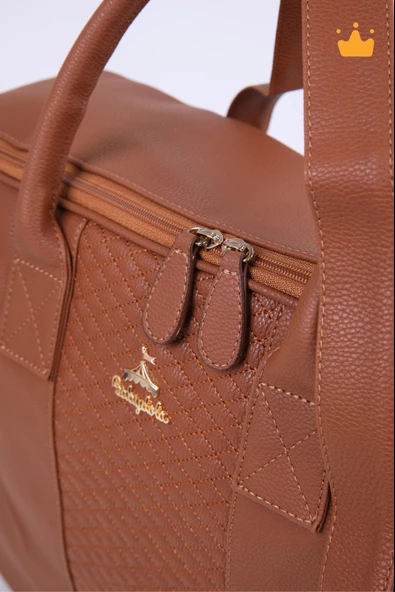 Babydola Anne Bebek Bakım Deri Seyahat Çantası 13591 - 3