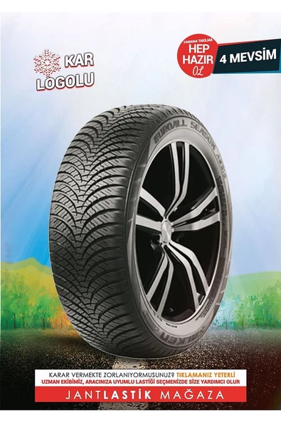 225/55R17 101V XL EUROALL SEASON AS210 4 MEVSİM KAR LOGOLU