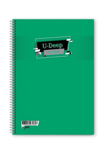 Defter A4 Spiralli 72 Yaprak Düz A4 Siparalli Defter Telli Defter 72 Yaprak Düz - 12