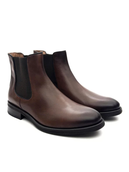 Marcomen 18167 Hakiki Deri Lastikli Chelsea Bot - 3