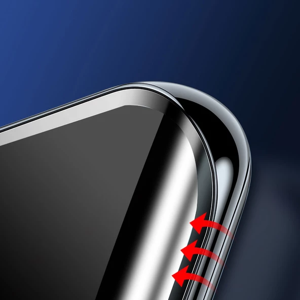 Vendas Samsung Galaxy S22 Ultra Uyumlu Kolay Uygulama Aparatlı Privacy Easy Body Nano Hayalet Ekran Koruyucu - 6