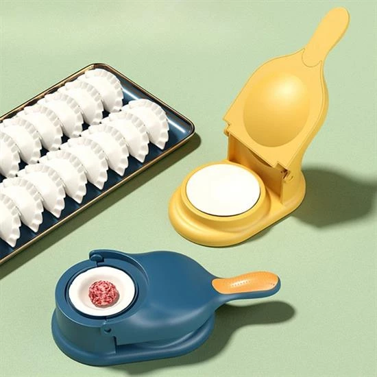 BUFFER® Pratik Hamur Açıcı Mantı Börek Poğaça Hamuru Açma Aparatı Ravioli Mantı Makinesi - 2