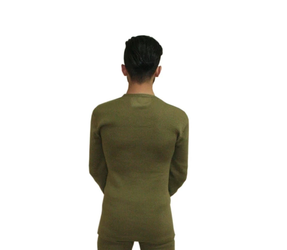 Asker Uzun Kol Örgü İçlik Kışlık İçlik - Resim 2