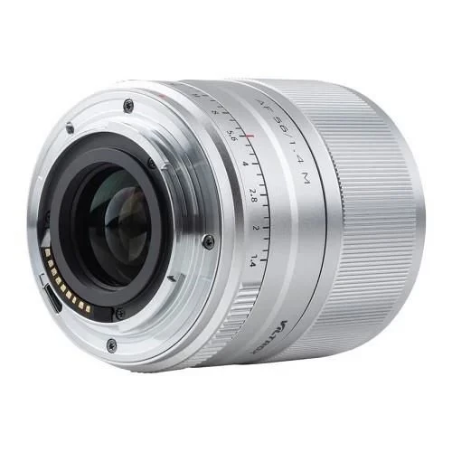 Viltrox AF 56mm F1.4 M Gümüş Lens - Canon EF-M-Mount - 4