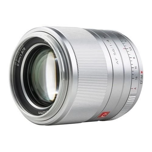Viltrox AF 56mm F1.4 M Gümüş Lens - Canon EF-M-Mount - 3
