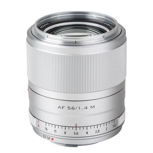 Viltrox AF 56mm F1.4 M Gümüş Lens - Canon EF-M-Mount - 2