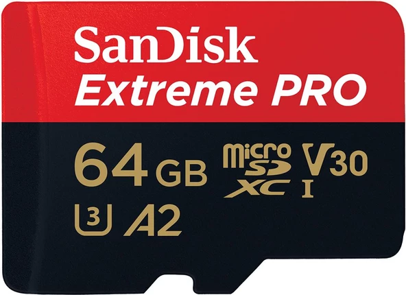 SANDISK Extreme PRO microSDXC™ UHS-I KART 64 GB SDSQXCU-064G-GN6MA