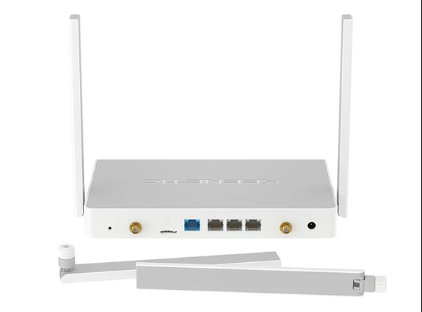 KEENETIC Hero 4G+ AX1800 Mesh WiFi 6 3G/4G/LTE Modem Router KN-2311-01-EU - 2