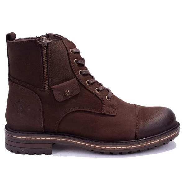 Hammer Jack 10217400 Kahve Ortopedik Günlük Erkek Deri Bot - 6