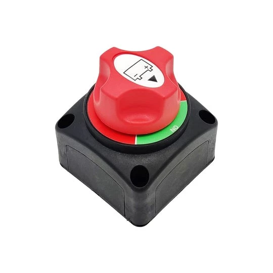 MARİN TİP ÇEVİRMELİ AKÜ DEVRE KESİCİ ŞALTER IP54 M10 50V 275A (MAX 1250A 5SN.) KARAVAN AKÜ ŞALTERİ