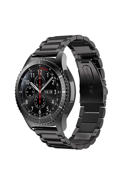 Huawei Watch Gt/Gt2/Gt2e/Gt2 Pro/Gt3/Gt3 Pro/Watch 3 / 3 Pro Metal Katlamalı Çelik Kordon 46mm