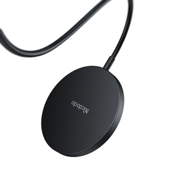 Mcdodo CH-4360 15W Magsafe Manyetik Kablosuz Şarj Cihazı-Siyah - 2