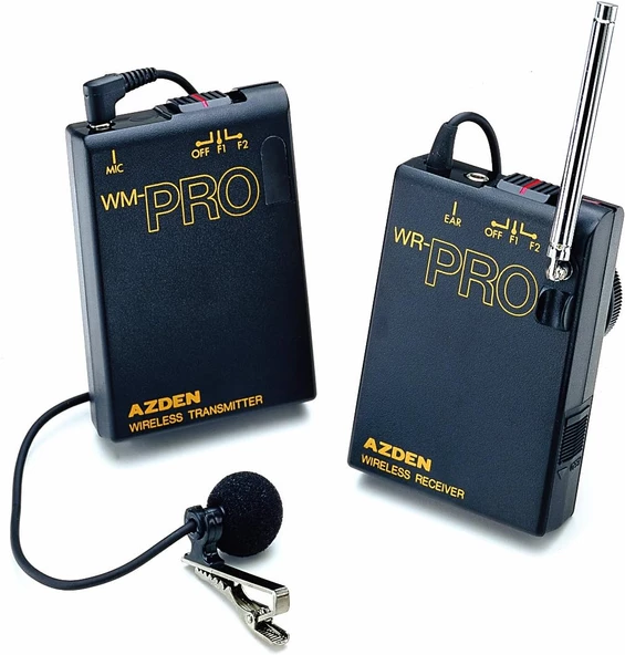 Azden WLX-PRO Stereo VHF Wireless Mikrofon Sistemi