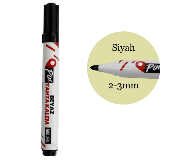 Pin Doldurulabilir Beyaz Tahta Kalemi 500 1 Adet - 3