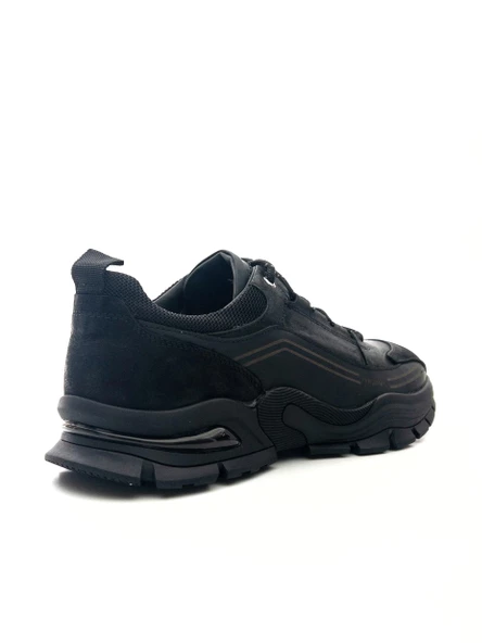 Marcomen 18183 Erkek Hakiki Deri Kalın Taban Casual Ayakkabı - 3